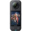 Insta360 X5 Camera Impermeabile 8K 360º Superba in Bassa Luce Selfie Stick Invisibile