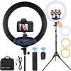EOTO LIGHT 19 pollici LED Anello Luce con Treppiede Stand Selfie Ring Light Display LCD