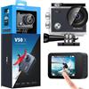 AKASO V50 X Action Cam 4K 20MP Videocamere WiFi EIS 40M Fotocamera Subacquea Touch