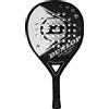 Dunlop Racchetta da padel Dunlop Galactica Junior bianca e nera per bambini principianti