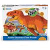 Learning Resources Puzzle da pavimento in schiuma di grandi dimensioni, Dinosauro T-Rex