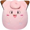 Bandai Peluche - BANDAI - Pokemon - Squishmallows 50 cm - Clefairy - Cavallo di peluche, ultra morbido - Licenza ufficiale Pokemon