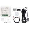 lvifloae Kit di apertura della porta garage intelligente wifi zigbee remoto controller controllo vocale monitoraggio in tempo reale per cancelli di oscillazione scorrevole con accessori