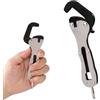 lasuroa Micro Chiave Autoregolante, Chiave Inglese Regolabile Multifunzionale Chiavi Regolabili Piccolo con Testa Cacciavite Strumento Chiave 2 in 1 per Spazi Ristretti