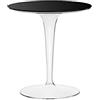 Kartell Tip Top Tavolino Piano Vetro, Nero
