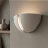 Applique da Parete G9 CONFINE in Gesso Pitturabile