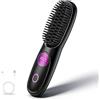 HOVCEH Spazzola Lisciante Senza Fili, HOVCEH Go Brush Pro Pettine Lisciante per Capelli con 3 Impostazioni, Piastra Senza Fili Portatile Ricaricabile per Viaggi e uso Quotidiano