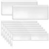 UMCHU 28 Pezzi Porta Etichetta Autoadesivo, Porta Etichette Trasparenti, Trasparente Autoadesivo Supporto, Porte Etichette, PVC, per Casa, Ufficio, Scuola (Dimensioni interne: 7.3 x 4.1cm)