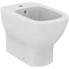 Ideal Standard - Tesi Bidet monoforo per installazione filo parete - Bianco Seta