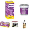 Metylan Universal Colla per carta da parati resistente, Colla in polvere potente e riposizionabile, Colla da parati facile da miscelare e applicare, astuccio 125g