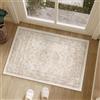 PureCozy Vintage Tappeto Ingresso 60x90cm Beige Tappeto Camera da Letto Lavabile in Lavatrice Tappeti Sala Soggiorno Ufficio Carpet Pelo Corto Antiscivolo Rug