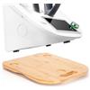 Base Bimby Tavola Scorrevole Per Bimby TM6 E TM5 - In Acrilico Trasparente Con Ruote 360 26x36 623392