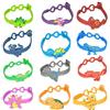 OIXEYA 36 PCS Braccialetti Bambini Dinosauri, Regali Fine Festa Compleanno Bambino, Gadget Bambini Compleanno, Giochi per Feste, Set Regalini dopo festa, 30 Braccialetti per bambini