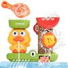 BGTLJKD Giochi Bagnetto Neonato, Giocattolo da Bagno per Bambini 1 2 3 4 Anni, Giochi Vasca da Bagno con un cucchiaio, Giocattoli da Doccia e da Nuoto Neonato Bambini (C)