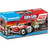 PLAYMOBIL City Life 71078 Starter Pack Hot Rod, Auto Giocattolo Stile Anni '50, Primo Giocattolo per Bambini dai 4 Anni in su