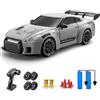 ACAMMZAR Macchina Telecomandata RC Drift per Bambini, 1:24 20KM/H 4WD Macchine Telecomandate, Radiocomandata Auto con 2 Batterie per Adulta