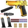 DAZZTIME Pistola Giocattolo a Proiettile Morbido,Blaster in Schiuma,Pistole Giocattolo Sparatutto,Giocattolo di Schiuma Blaster,per il Gioco All'interno e All'aperto,Regali di Compleanno per 14+