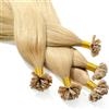 Hair2Heart 25 x 1g Extension Capelli Veri Cheratina - 50cm, Colore #20 Di Cenere, liscio