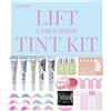 Lomansa Kit Laminazione Ciglia con Tinta Nera, Laminazione Ciglia Kit Completo, Lash Lift, Kit 2 in 1 Ciglia da Salone a Casa, Design Tubolare, 6 Dischetti per Tutte le Forme di Occhi