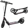 ISE Monopattino per Adulti e Bambini, Monopattino a Spinta Pieghevole Regolabile Scooter per Ragazzo Ragazza