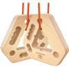 MonkeyTail Climbing Hangboard - Tavola da allenamento portatile per trazioni interne ed esterne