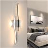 Comely Applique da Interno LED, 20W 2250LM Linea Creativa Lampada da Parete