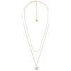 Fossil Sutton Donna Collana in acciaio inossidabile color oro, JF04969710