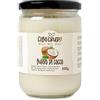 CIBO CRUDO crudo biologico vegan Crema di Cocco Biologica - 500ml. Burro di Cocco Alimentare Estratto a Freddo da Cocco Bio Senza Zucchero. Ideale per Cucina Vegana Dolci al Cocco e Torte. Non Spalmabile. Coconut Butter Raw.