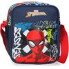 Disney Joumma Marvel Grafity of Spiderman Borsa a Tracolla Marino 15x20x6 cm Poliestere