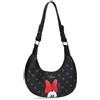 Disney Bowlogue Minnie collezione: zaino, borse a tracolla con patta, borse a sacco, bowling e piccole, portamonete - accessori moda donna