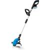 HÖGERT TECHNIK Tagliaerba a batteria da 18 V, decespugliatore senza fili per la cura del giardino, tagliaerba per rifiniture e bordature, tagliaerba per prati, senza batteria inclusa