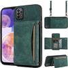 ELISORLI Custodia per telefono per Samsung Galaxy A23 5G/4G Cover a portafoglio con tracolla a tracolla e porta carte di credito in pelle tasca sottile flip borsa stand accessori cellulari A 23 23A