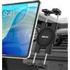 Oilcan Supporto Tablet Auto Bocchette Aria [Mani Libere, Stabile] Presa d'Aria Porta Tablet da Auto Anteriore per iPad PRO Air Mini, Galaxy Tab, Fire HD, Telefono, 4~13