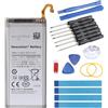 NEWASHAN Batteria EB-BJ800ABE compatibile con Samsung Galaxy J6 SM-J600F J600G J8 (2018) SM-J810 A6 (2018) SM-A600F Telefono Cellulare Smartphone Li-ION Batteria Batteria 3,85V 3000mAh con kit