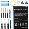 Fuworance 2300mAh 3.7V Li3723T42P3h704572 Batteria di ricambio compatibile con ZTE MF90 MF90C MF91 MF91D Wi-Fi Hotspot Router Mobile Ricaricabile agli ioni di litio Batteria Grande Capacità + un kit