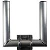 Premium X PremiumX 25 cm Ø 35 mm doppio braccio supporto da parete SAT doppio braccio braccio braccio braccio braccio braccio braccio braccio U supporto antenna supplementare in alluminio