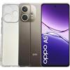 KEJI Cover in TPU, Morbido Custodia Cover Slim Anti Scivolo Custodia Protezione Posteriore Antiurto per OPPO A5 Pro 4G/5G (Trasparente)