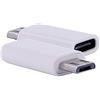 REY Adattatore convertitore Micro USB Maschio a USB C 3.1 Femmina per carico e Dati, Bianco