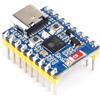 Waveshare ESP32-C6 Mini Development Board(with Pre-soldered Header), Based On ESP32-C6FH8, Dual Processors, 160MHz Running Frequency, 2.4GHz WiFi 6 & BT5, ESP32 Development Board