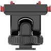 YUULNMOP Supporto di espansione con base a sgancio rapido per Insta 360 X5, adattatore per action camera con attacco a slitta fredda, filettatura da 1/4Ace Pro