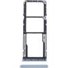 Generico Carrello Vassoio alloggio tray compatibile con XIAOMI REDMI 13C 4G 23100RN82L 23106RN0DA / Poco C65 Porta scheda nano Sim1+ SIM 2 + SLOT SLITTA Alloggio Memoria Micro Sd CARD (Blu)