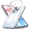 YESARMOR Trasparente Cover Silicone Morbido Custodia - per Honor 400 Pro, Anti Ingiallimento, Silicone morbido TPU, Custodia dal Assorbimento degli Urti