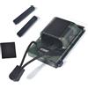 HYSHIKRA Clip da Cintura per Radio a Due Vie Walkie Talkie con Smontaggio Rapido, Accessori per Cintura, per Radio Portatile/Microfono Altoparlante/Altoparlante Radio Mobile, Compatibile con Baofeng