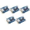TECNOIOT 5pcs 5V Boost Step Up Power Module Carica Batteria Scheda di Protezione Power Bank