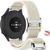 Xisair Cinturino in Nylon da 18 mm Compatibile con Garmin/Fossil/Huawei Orologi Bracciale Magnetico a Sgancio Rapido Cinturini Sportivi Traspiranti Cinturino di Ricambio in Nylon per Uomini e Donne