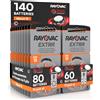 Udivita 140 Batterie Per Apparecchi Acustici Rayovac Extra 13. - 10 Blister da 8 e 10 Blister da 6 Pile