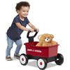 Push & Pull Walker Wagon with Teddy Bear, Carrello Giocattolo Bambini, Carretto