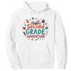 Mademark 1 ° Giorno di 2 ° Grado Girls Adventure Felpa con Cappuccio, Unisex per Adulti, Bianco, S