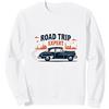 Mademark Road Trip Expert, Auto d'Epoca, Viaggi avventurosi Felpa, Unisex per Adulti, Bianco, L