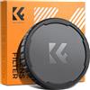 K&F CONCEPT Tappo per Filtro NVD, Coperchio di Gomma per 77mm Filtros VND
